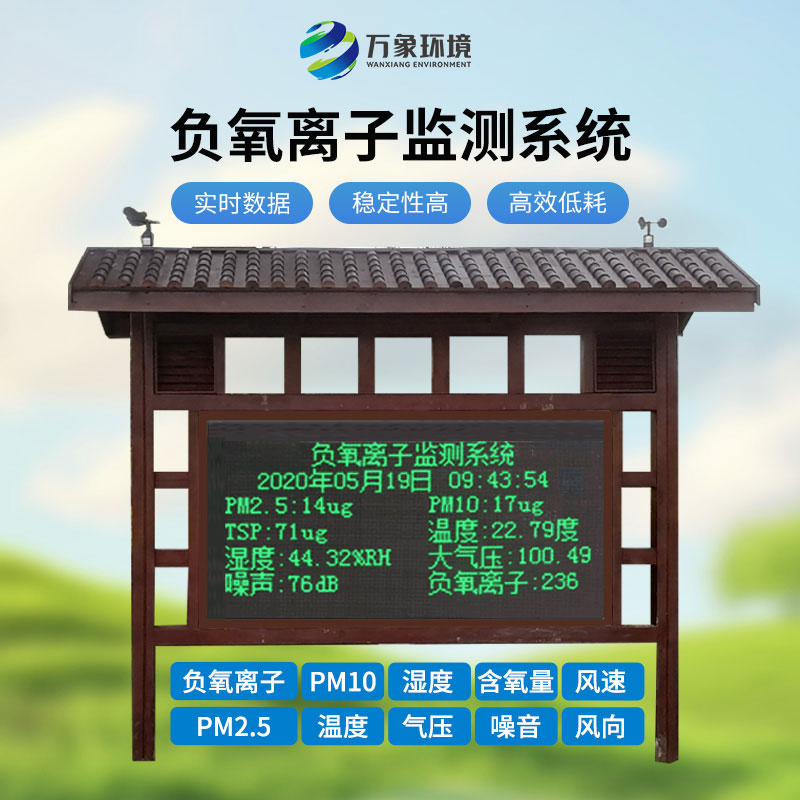 呼吸之間，盡享自然——景區(qū)負氧離子監(jiān)測系統(tǒng)解析